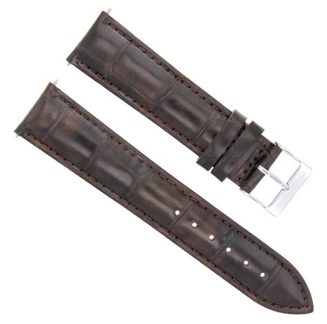 omega watch band nos leather|genuine omega leather watch straps.